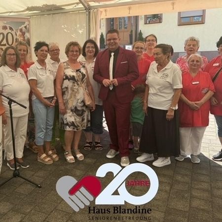 20 Jahre Seniorenbetreuung Haus Blandine