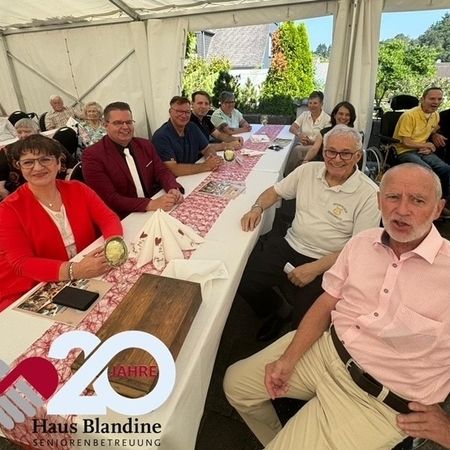 20 Jahre Seniorenbetreuung Haus Blandine